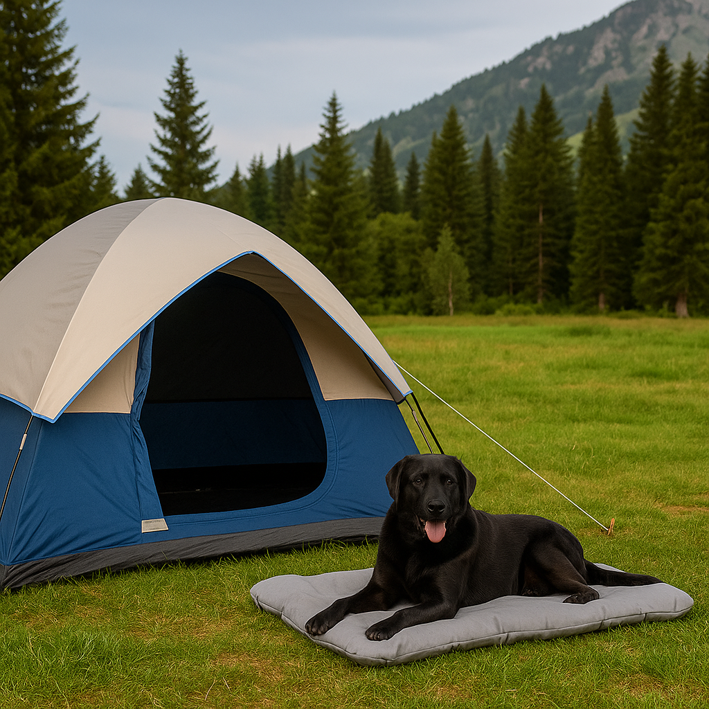 Matelas Chien - CampComfyNest™ - Gris