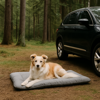 Matelas Chien - CampComfyNest™ - Gris