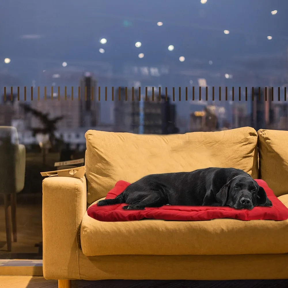 Matelas Chien - CampComfyNest™ - Rouge