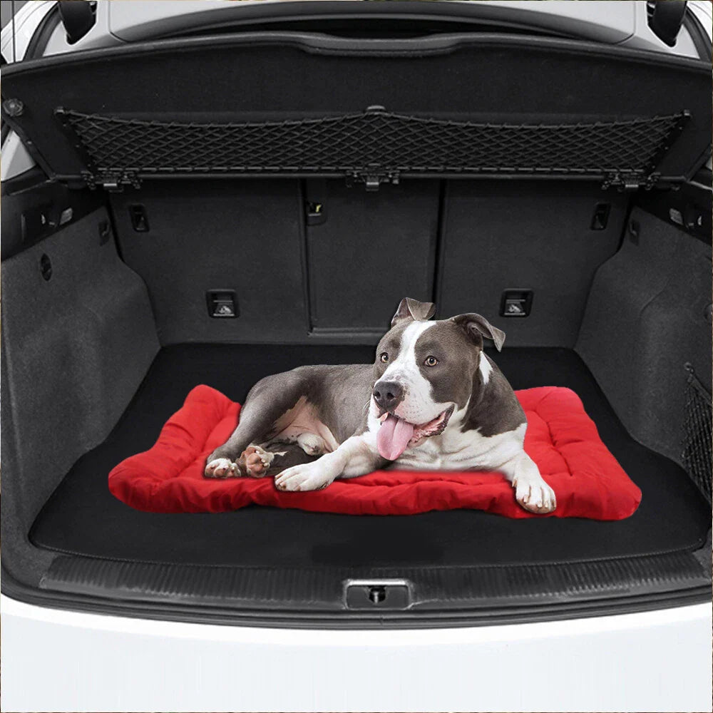 Matelas Chien - CampComfyNest™ - Rouge
